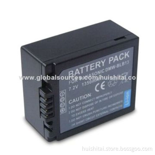 Digital Camcorder Battery Pack for Panasonic Camera with 7.2V Voltage and 1,350mAh Capacity